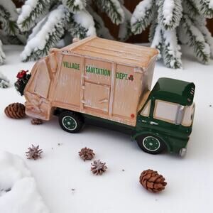 Dept 56 VILLAGE SANITATION TRUCK #54959 - 2 Available - Christmas Holiday